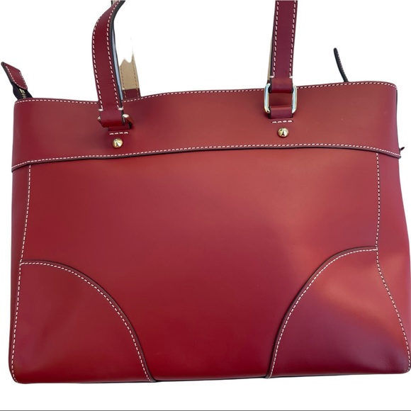 Dooney & Bourke Beacon Leather Zip-Top Large Mila - Picture 2 of 10